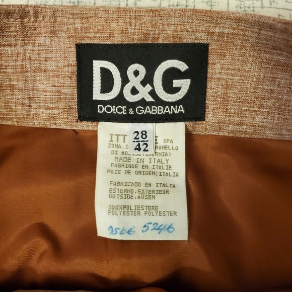 Dolce & Gabbana Skirt 28/42 Vintage Women's - Picture 3 of 12